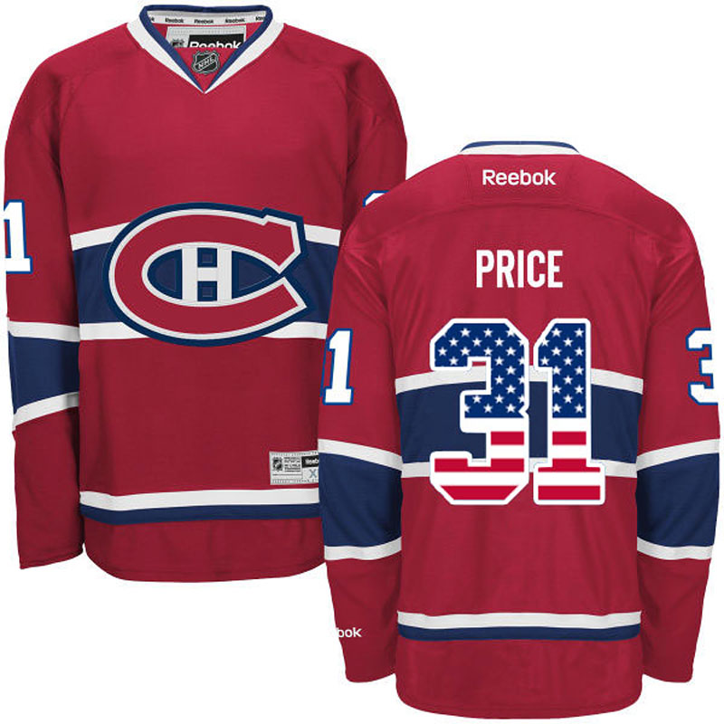 Carey Price Montreal Canadiens #31 Ice Hockey Jersey