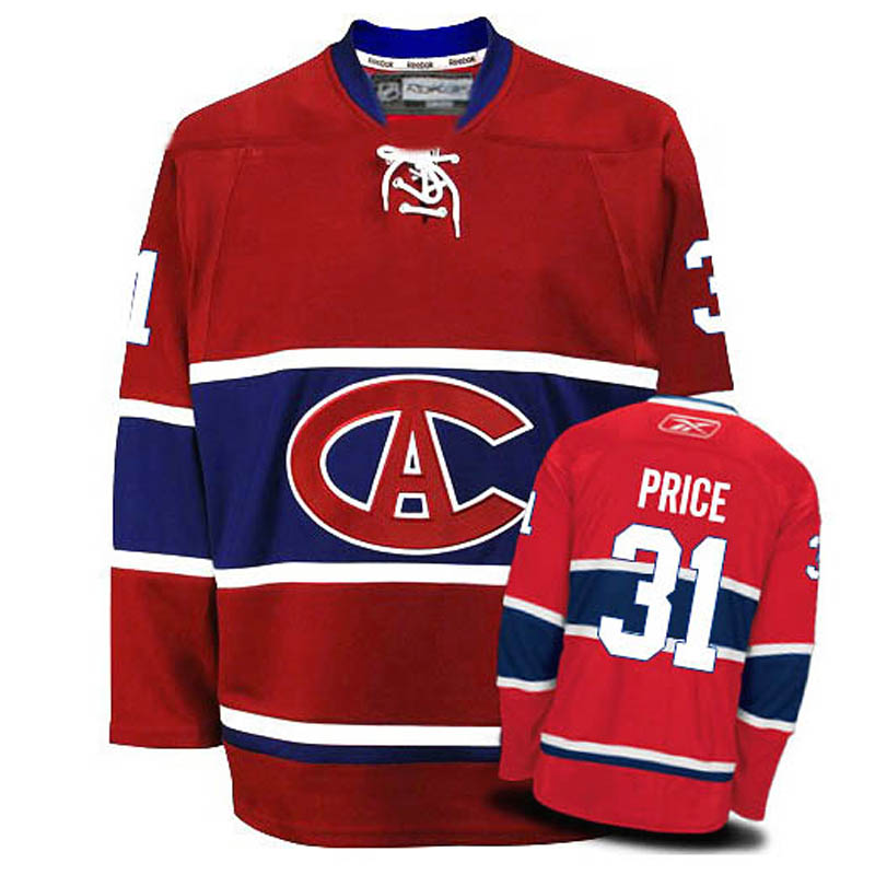 Carey Price Montreal Canadiens #31 New CA Ice Hockey Jersey