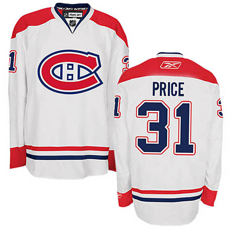 Carey Price Montreal Canadiens #31 Away Ice Hockey Jersey