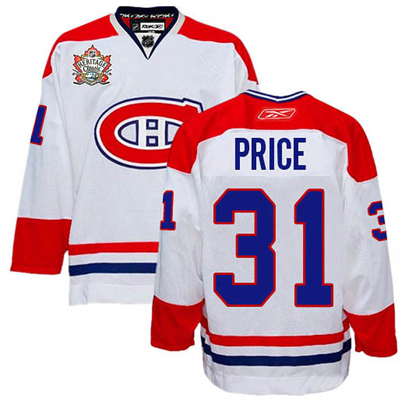 Carey Price Montreal Canadiens #31 Heritage Classic Ice Hockey Jersey