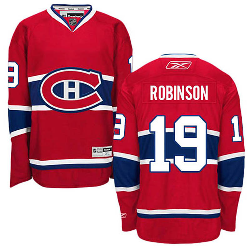 Larry Robinson Montreal Canadiens #19 Home Ice Hockey Jersey