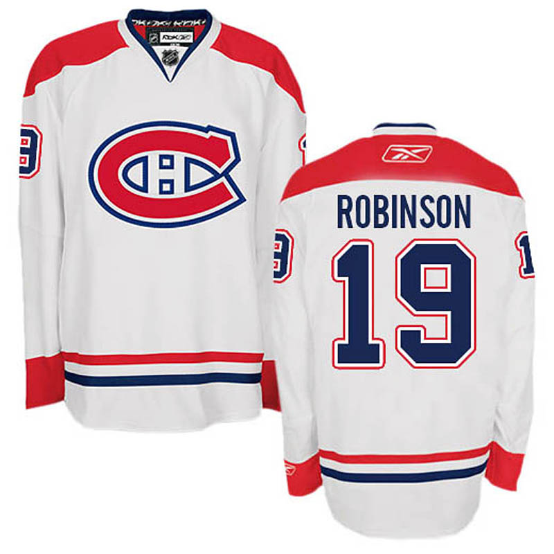 Larry Robinson Montreal Canadiens #19 Away Ice Hockey Jersey