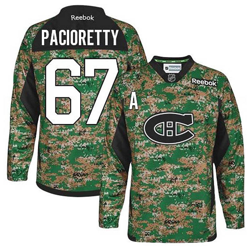 Max Pacioretty Montreal Canadiens #67 Veterans Day Ice Hockey Jersey