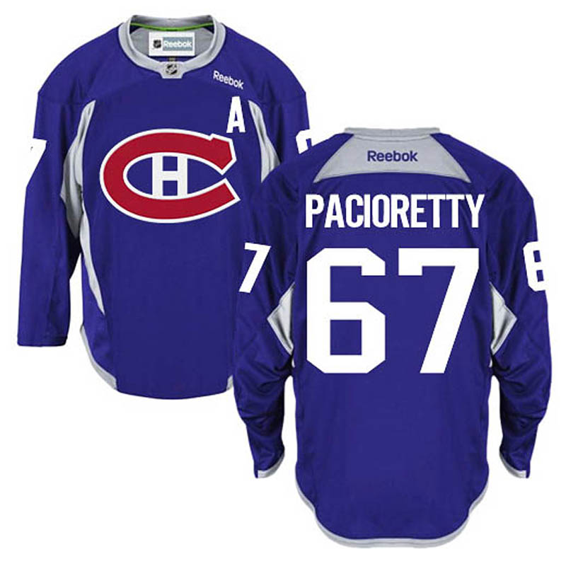 Max Pacioretty Montreal Canadiens #67 Practice Ice Hockey Jersey