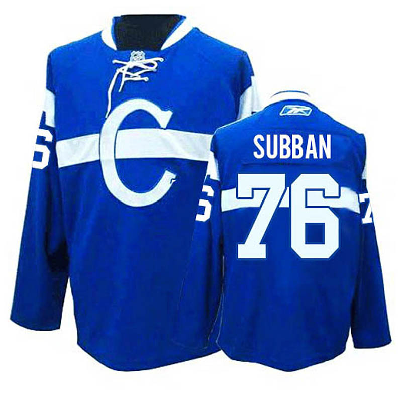 P.K. Subban Montreal Canadiens #76 Third Ice Hockey Jersey