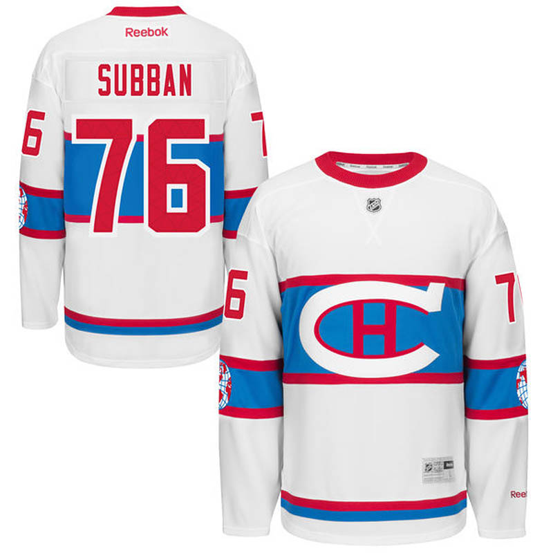 P.K. Subban Montreal Canadiens #76 Ice Hockey Jersey