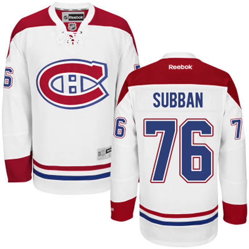 P.K. Subban Montreal Canadiens #76 Ice Hockey Jersey