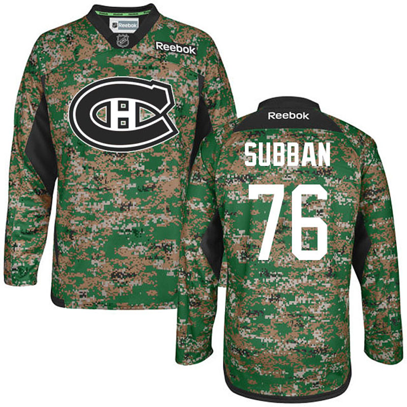 P.K. Subban Montreal Canadiens #76 Ice Hockey Jersey