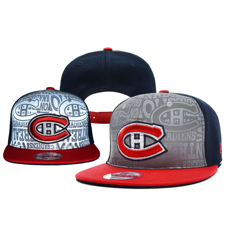 Montreal Canadiens 2016-2017 New Season Red Adjustable Fitted Cap