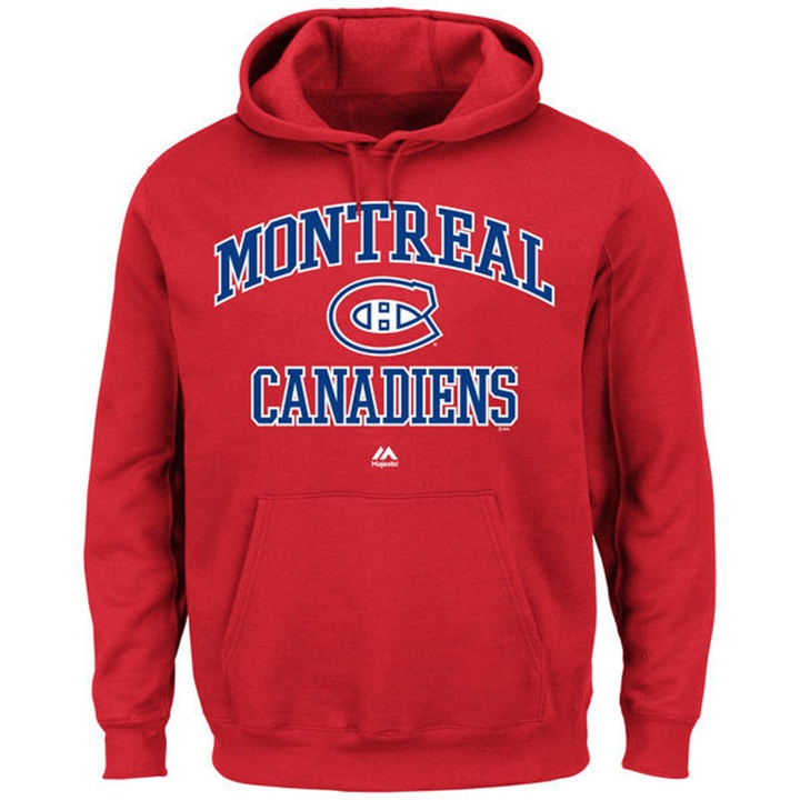 NHL Canadiens Red Heart And Soul Pullover Hoodie