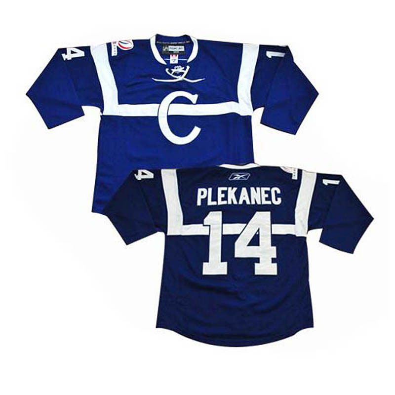 Tomas Plekanec Montreal Canadiens #14 Third Ice Hockey Jersey