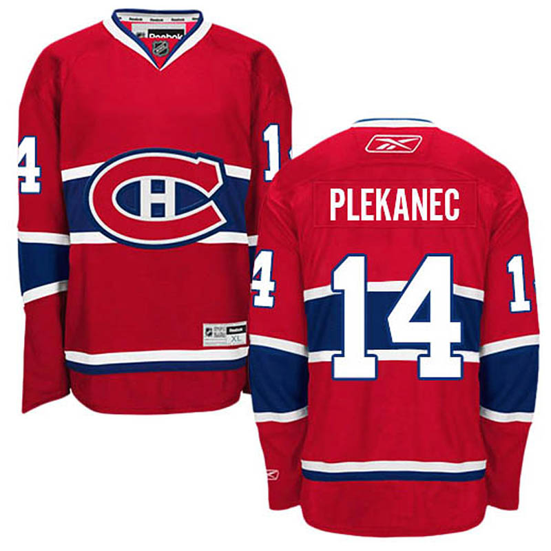 Tomas Plekanec Montreal Canadiens #14 Home Ice Hockey Jersey