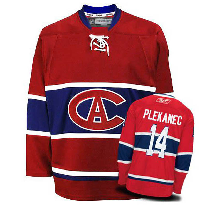 Tomas Plekanec Montreal Canadiens #14 New CA Ice Hockey Jersey