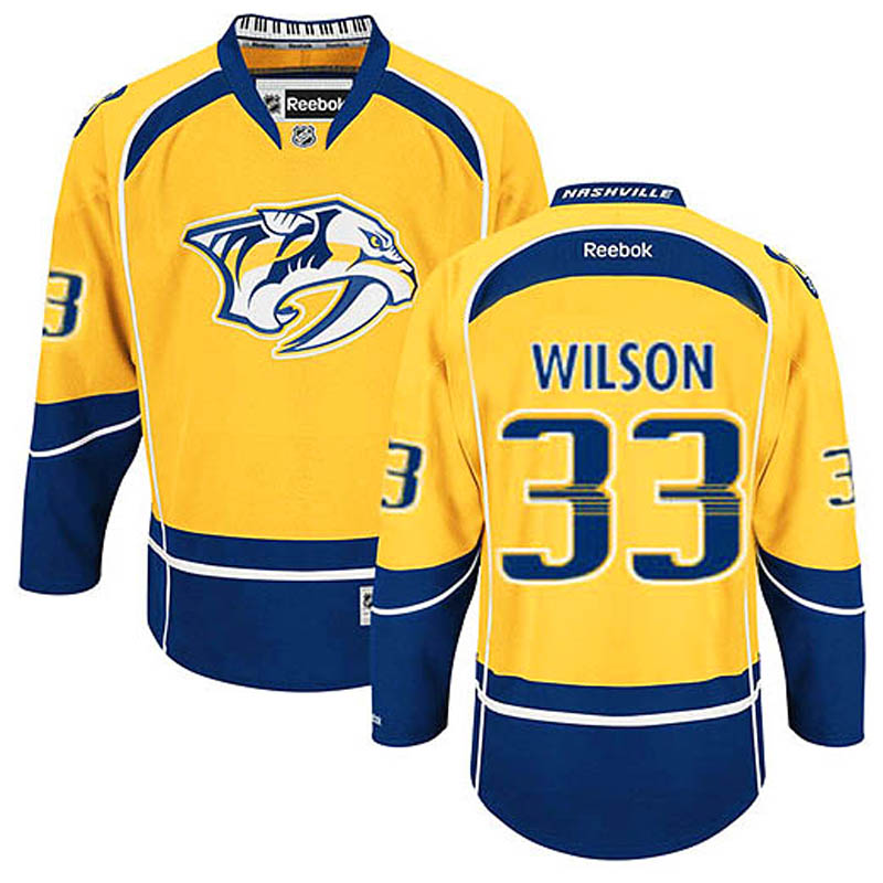 Colin Wilson Nashville Predators #33 Home Ice Hockey Jersey