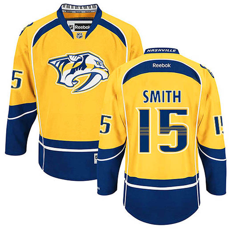 Craig Smith Nashville Predators #15 Home Ice Hockey Jersey