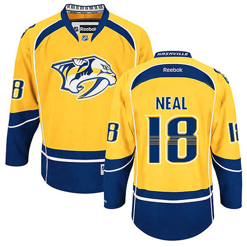 James Neal Nashville Predators #18 Home Ice Hockey Jersey