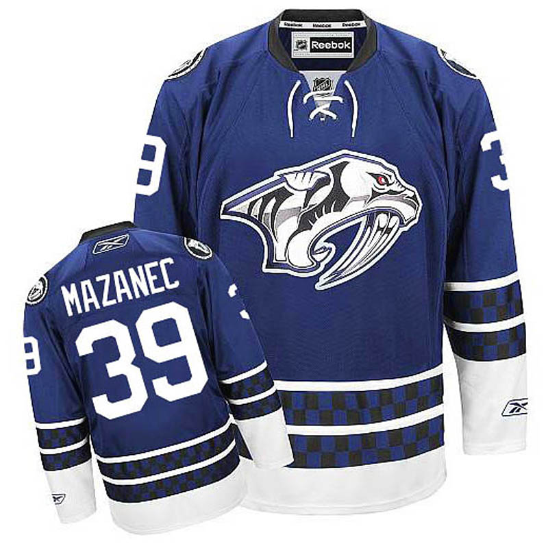 Marek Mazanec Nashville Predators #39 Third Ice Hockey Jersey