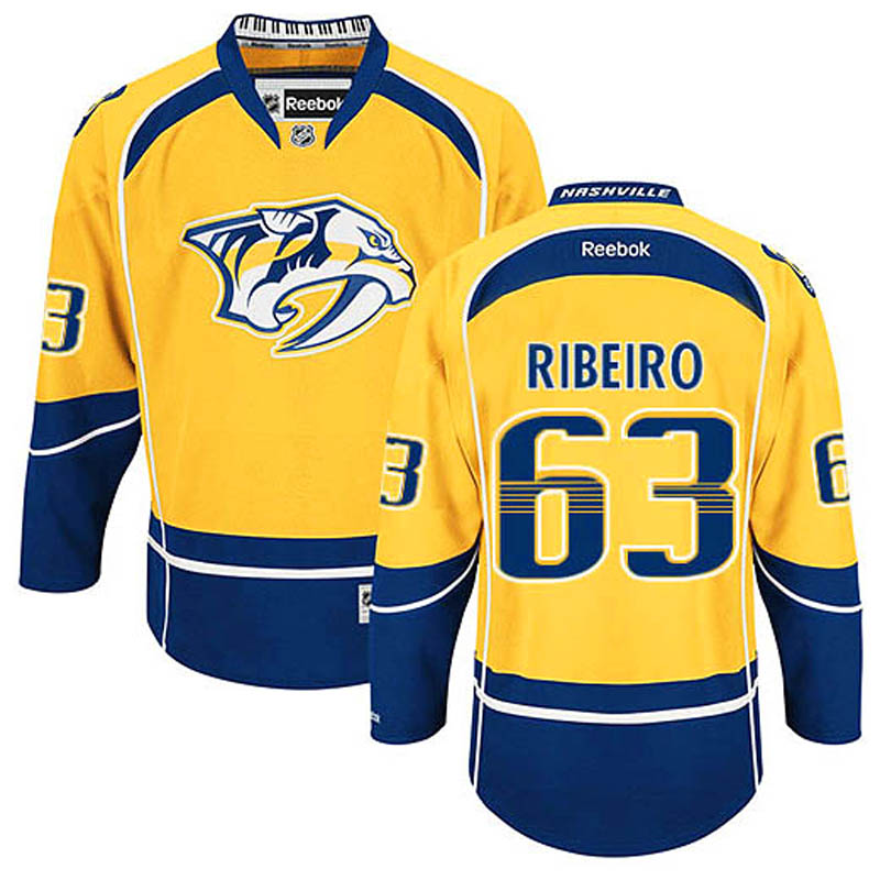 Mike Ribeiro Nashville Predators #63 Home Ice Hockey Jersey