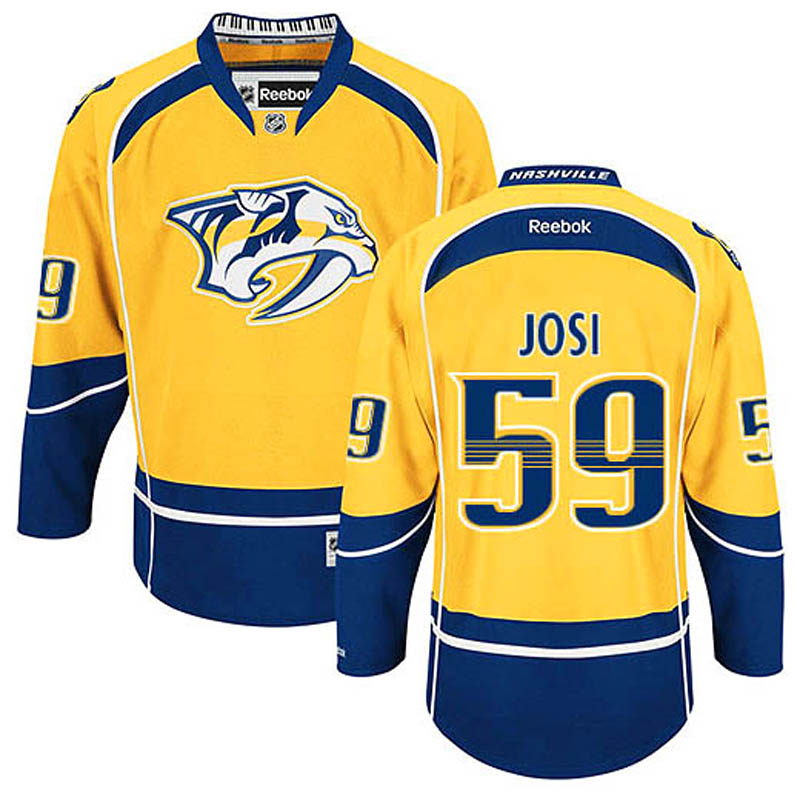 Roman Josi Nashville Predators #59 Home Ice Hockey Jersey