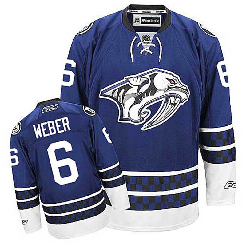 Shea Weber Nashville Predators #6 Third Ice Hockey Jersey