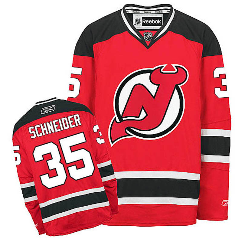 Cory Schneider New Jersey Devils #35 Home Ice Hockey Jersey