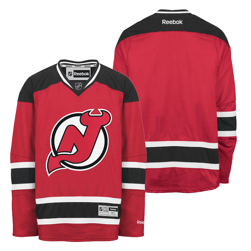 Devils Red Reebok Jersey