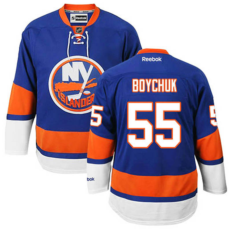 Johnny Boychuk New York Islanders #55 Home Ice Hockey Jersey