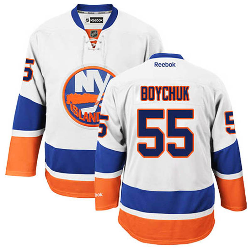 Johnny Boychuk New York Islanders #55 Away Ice Hockey Jersey