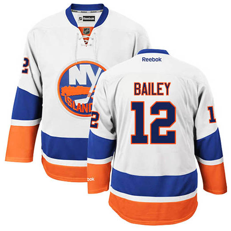 Josh Bailey New York Islanders #12 Away Ice Hockey Jersey