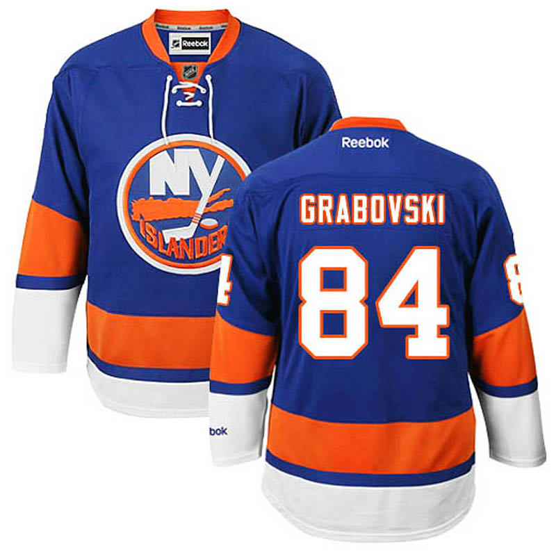 Mikhail Grabovski New York Islanders #84 Home Ice Hockey Jersey