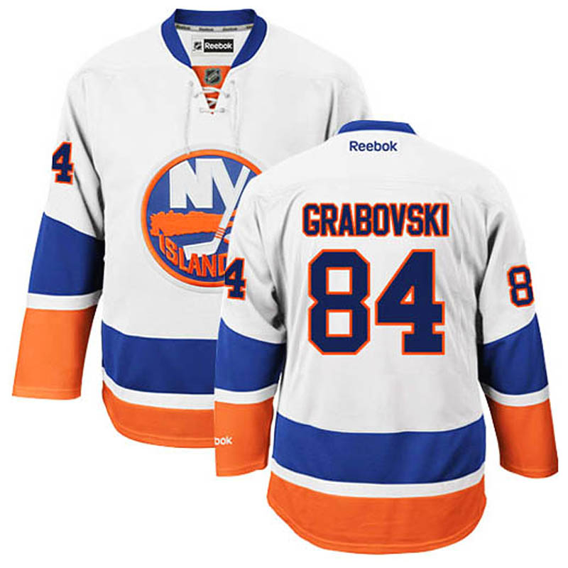 Mikhail Grabovski New York Islanders #84 Away Ice Hockey Jersey