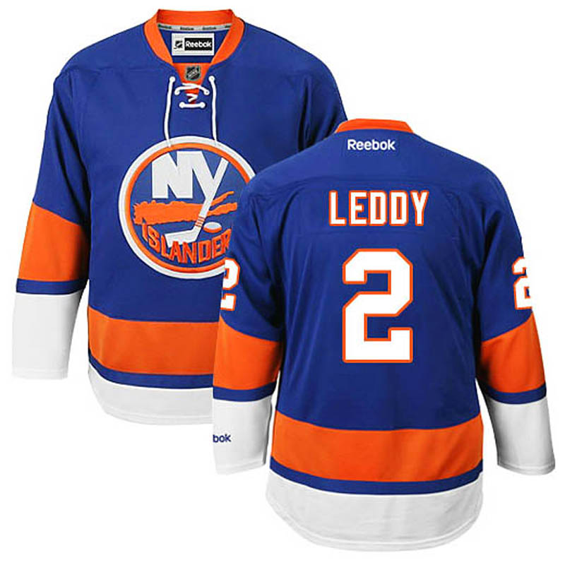 Nick Leddy New York Islanders #2 Home Ice Hockey Jersey