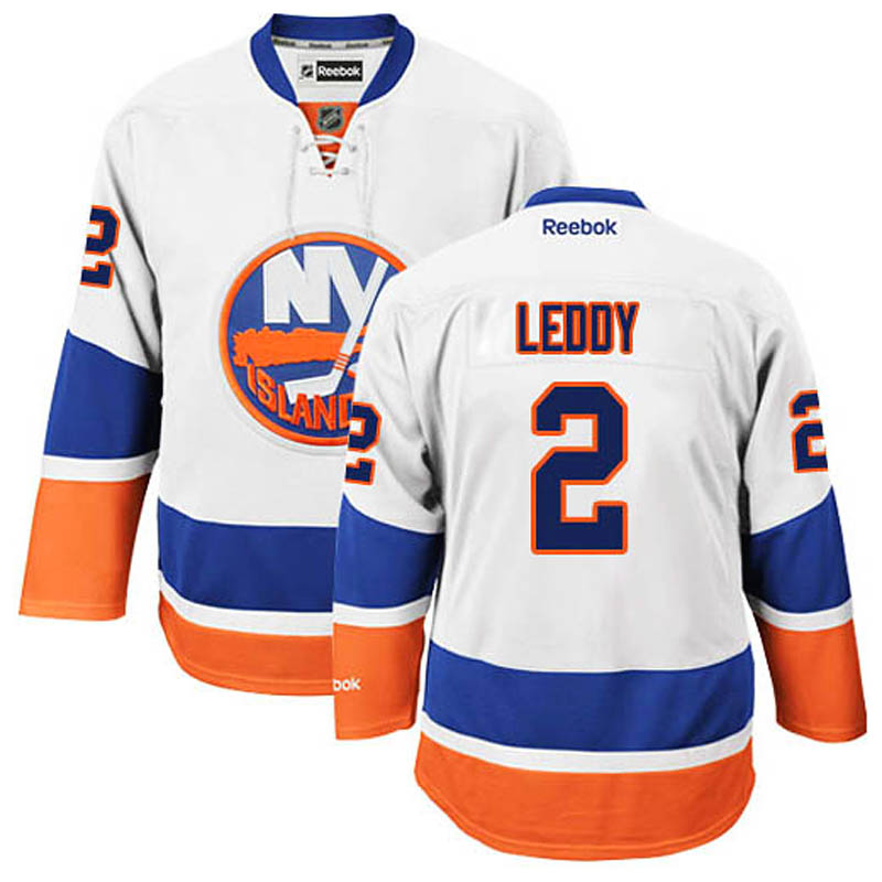 Nick Leddy New York Islanders #2 Away Ice Hockey Jersey