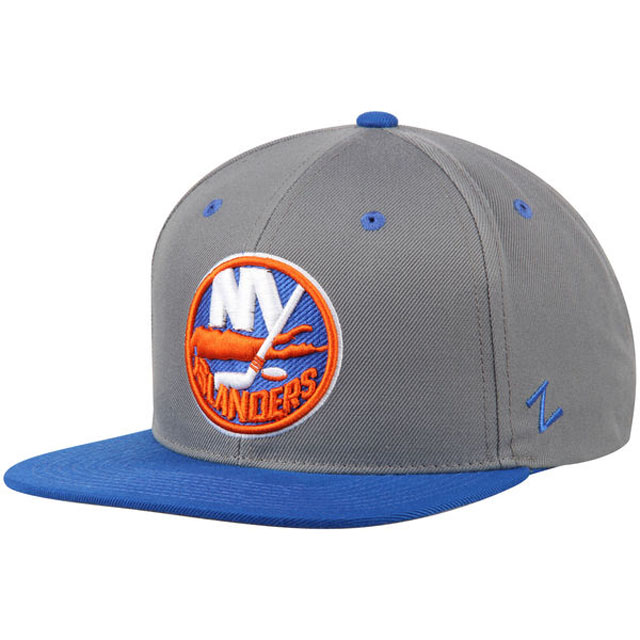 New York Islanders Zephyr Gray/Royal Z11 Snapback Adjustable Hat