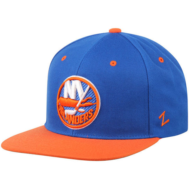 New York Islanders Zephyr Royal/Orange Z11 Snapback Adjustable Hat