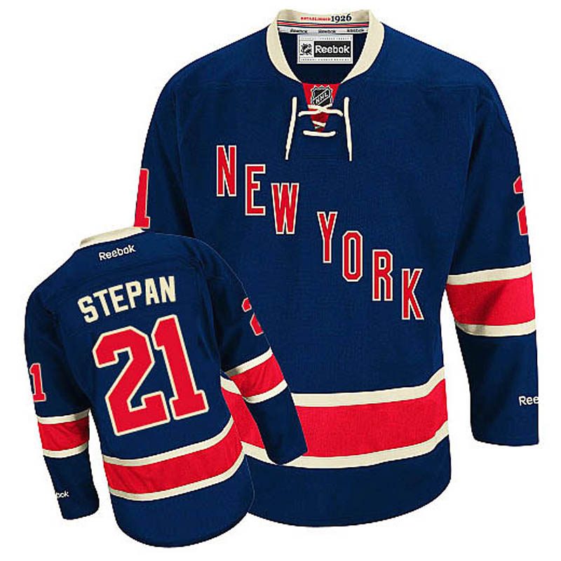 Derek Stepan New York Rangers #21 Third Ice Hockey Jersey