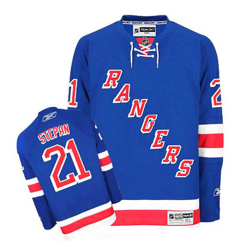 Derek Stepan New York Rangers #21 Home Ice Hockey Jersey