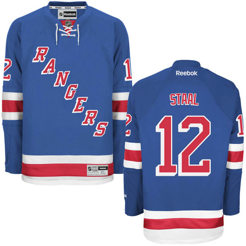 Eric Staal New York Rangers Reebok Ice Hockey Jersey