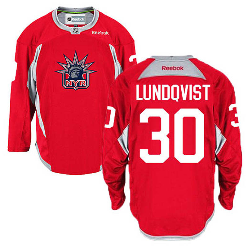 Henrik Lundqvist New York Rangers #30 Statue of Liberty Ice Hockey Jersey