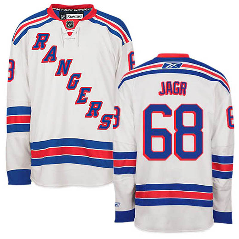 Jaromir Jagr New York Rangers #68 Away Ice Hockey Jersey