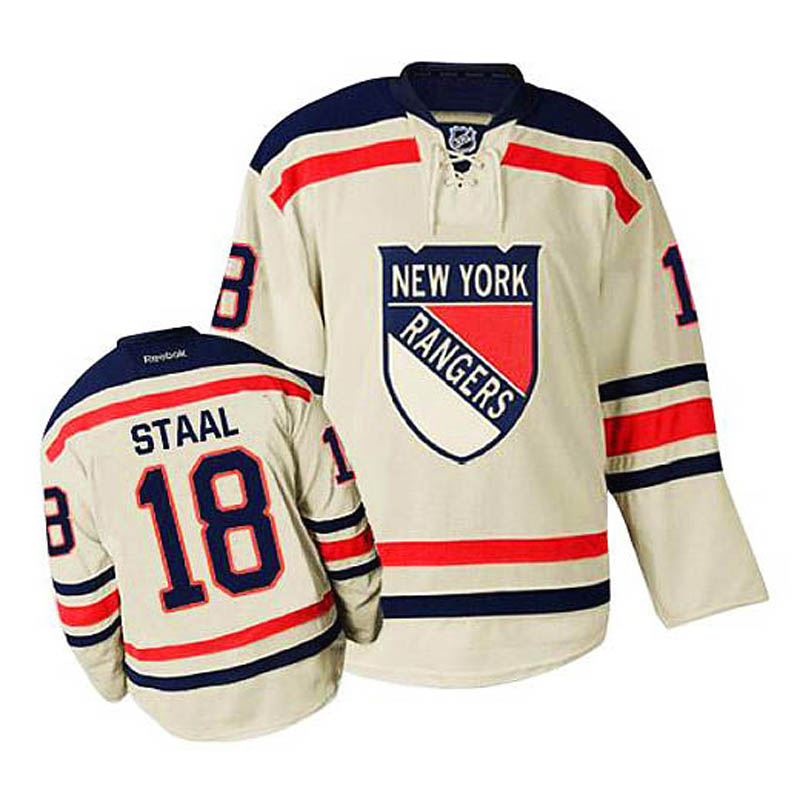 Marc Staal New York Rangers #18 Winter Classic Ice Hockey Jersey