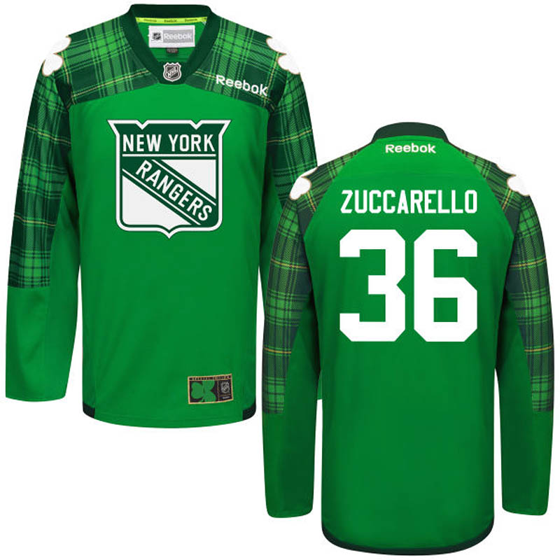 Mats Zuccarello New York Rangers #36 Ice Hockey Jersey