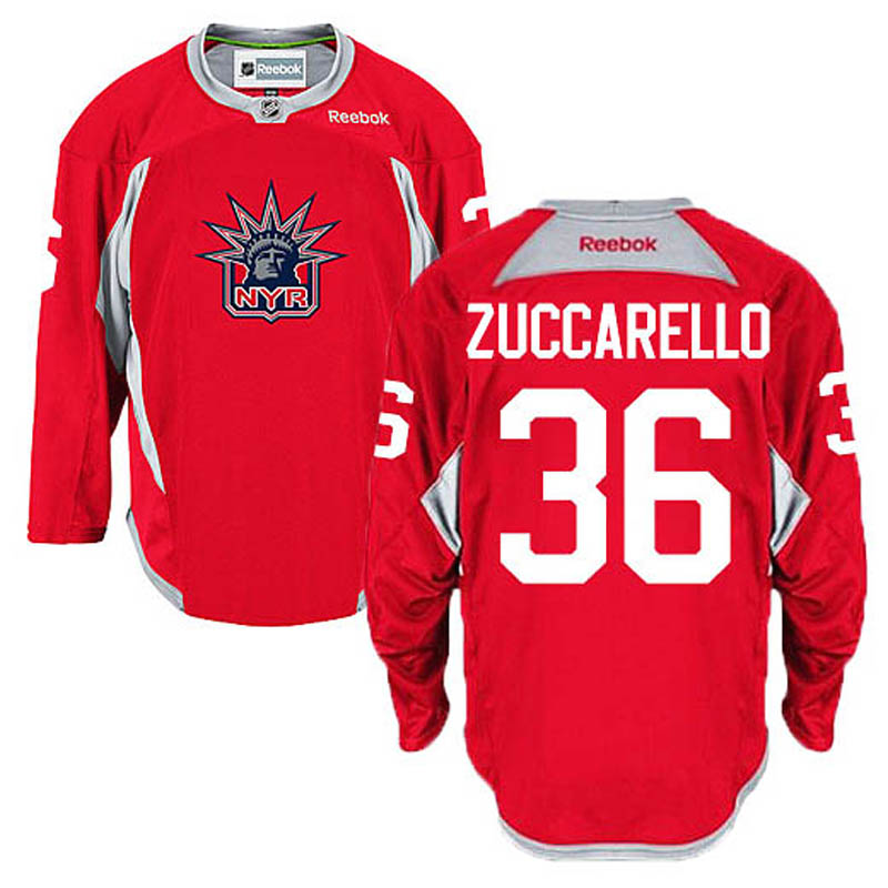 Mats Zuccarello New York Rangers #36 Statue of Liberty Ice Hockey Jersey