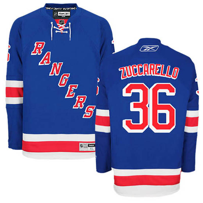 Mats Zuccarello New York Rangers #36 Home Ice Hockey Jersey