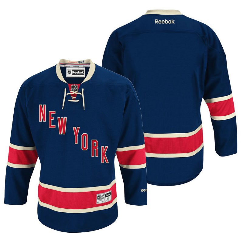 Rangers Navy Reebok Jersey