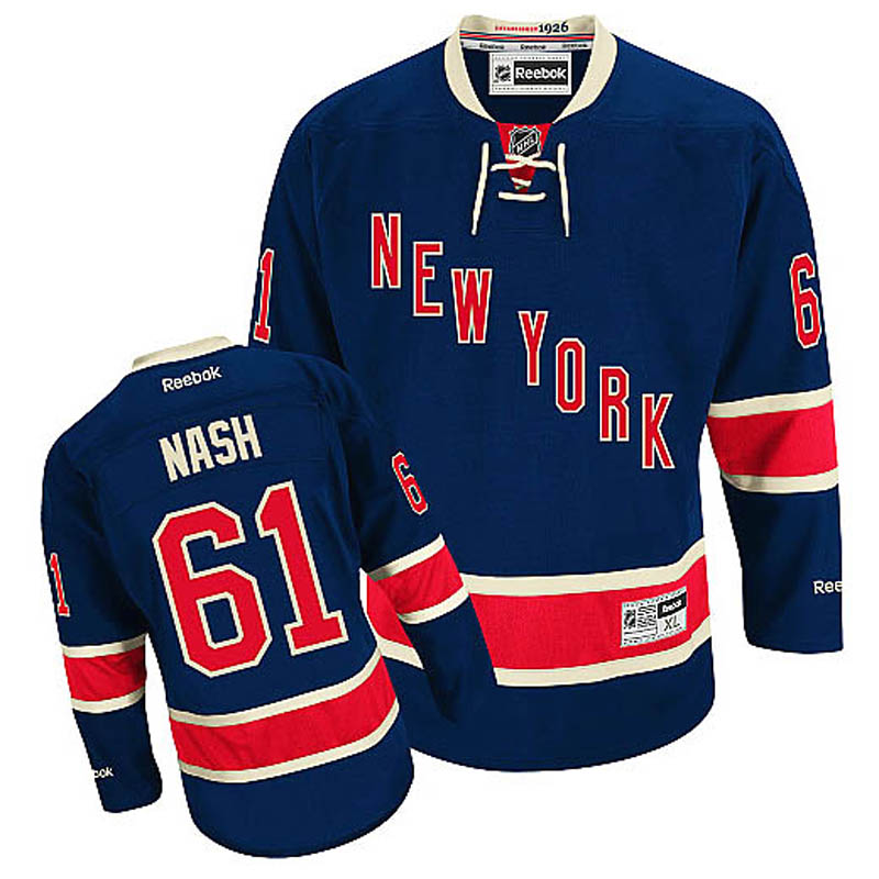 Rick Nash New York Rangers #61 Third Ice Hockey Jersey