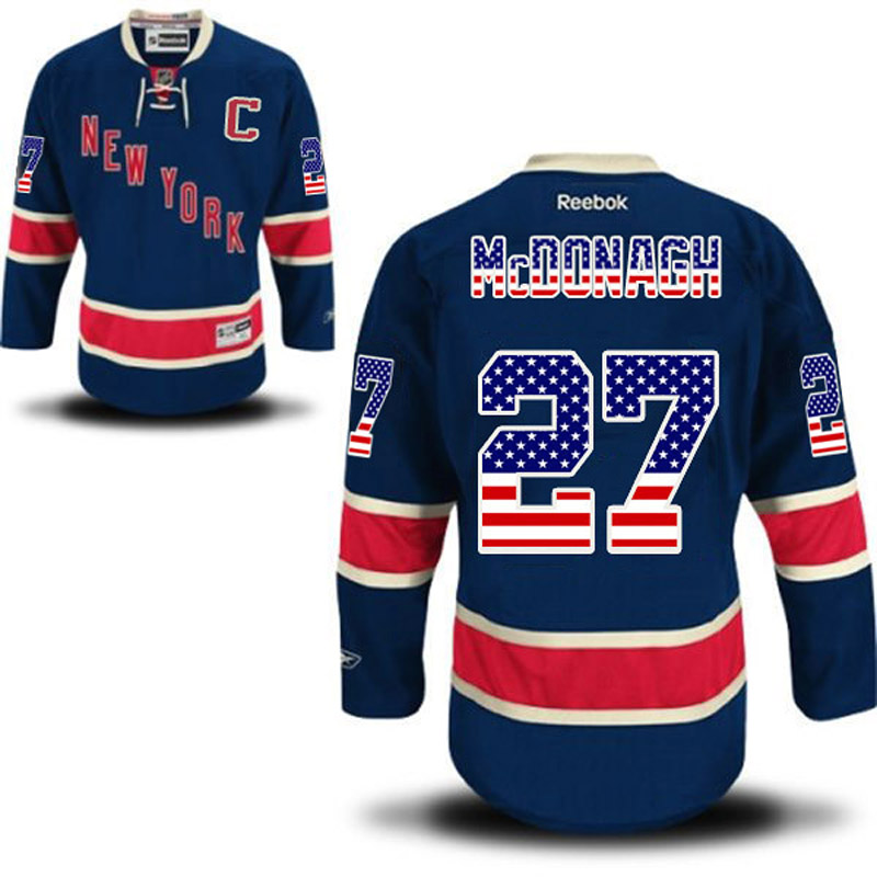 Ryan McDonagh New York Rangers #27 Third Ice Hockey Jersey