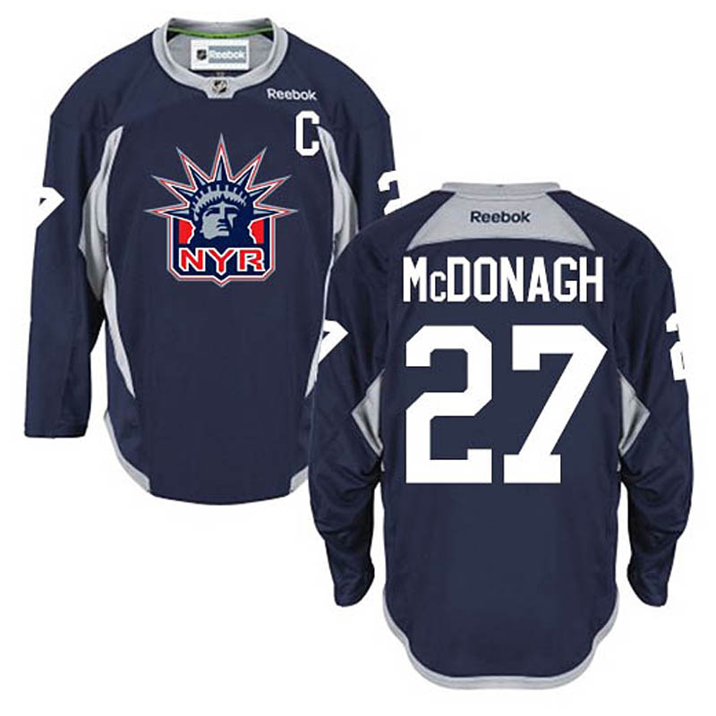 Ryan McDonagh New York Rangers #27 Statue of Liberty Ice Hockey Jersey