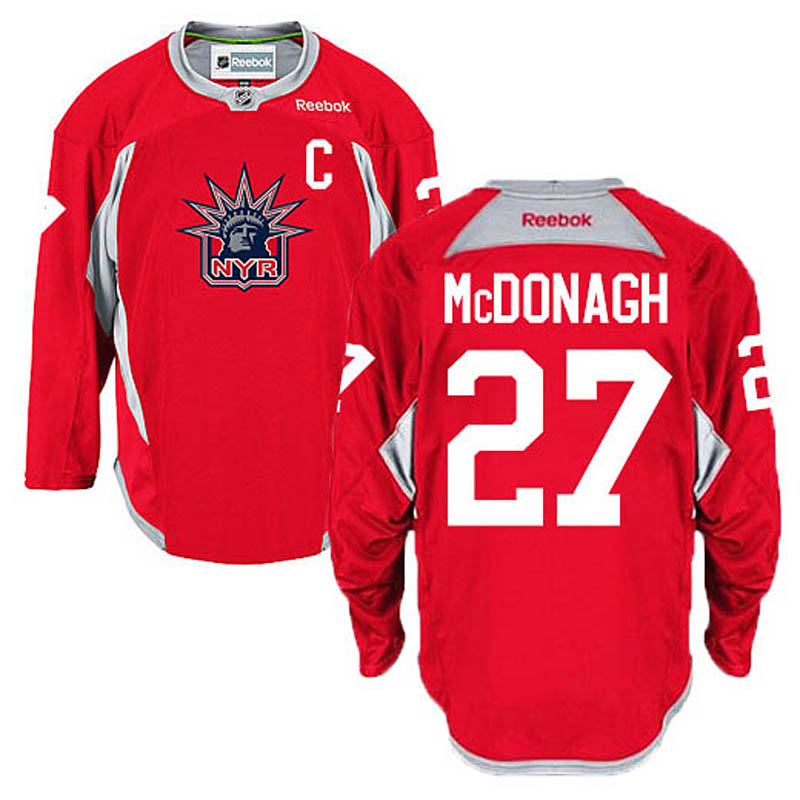 Ryan McDonagh New York Rangers #27 Statue of Liberty Ice Hockey Jersey