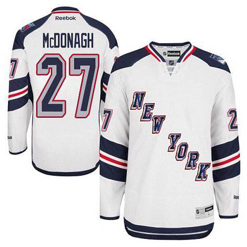 Ryan McDonagh New York Rangers #27 2014 Stadium Series Ice Hockey Jersey